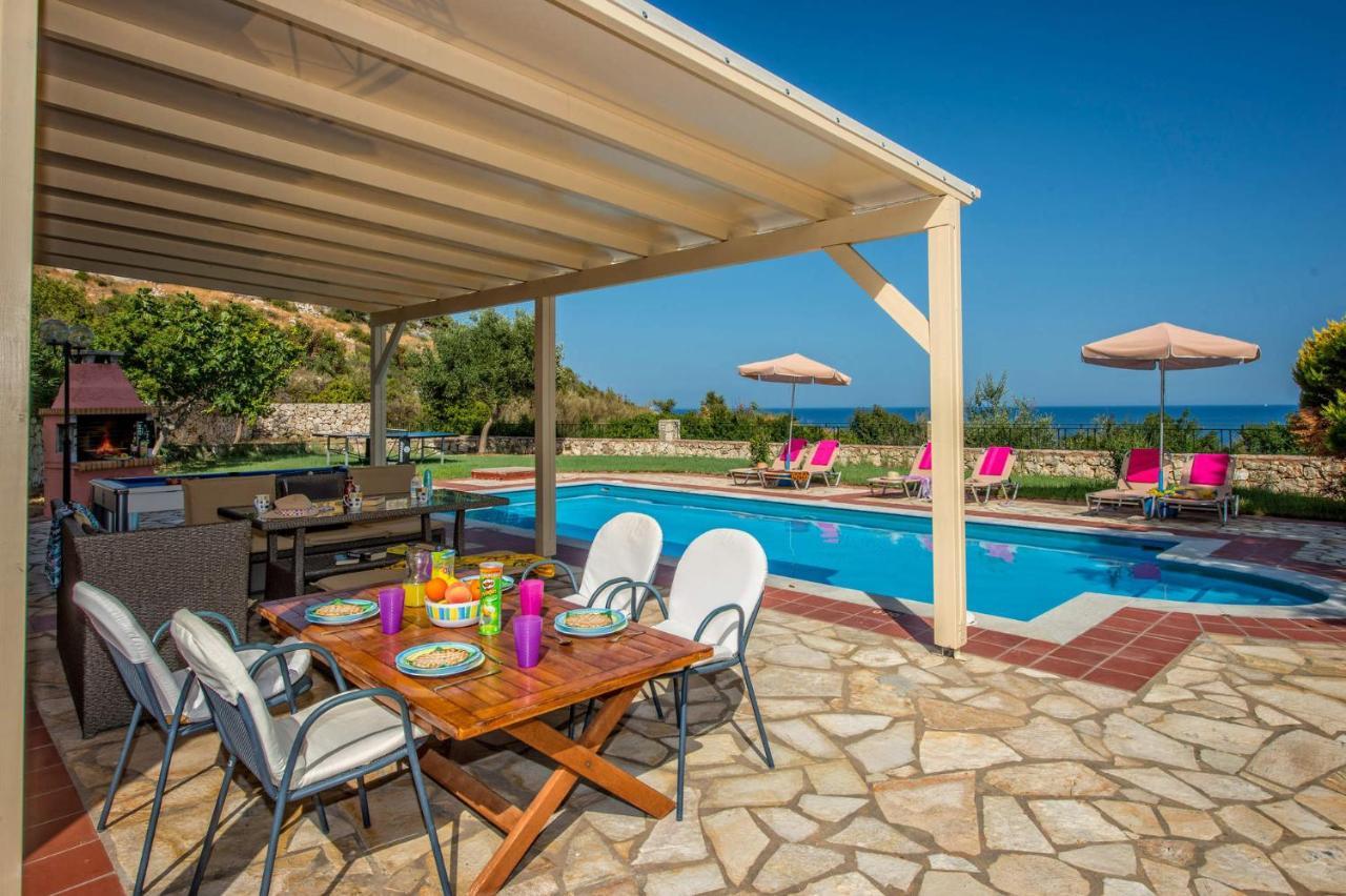 Villa Skala Seaview By Villa Plus Spathíon Exterior foto