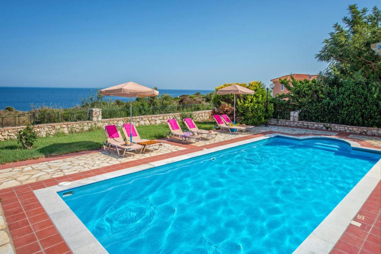 Villa Skala Seaview By Villa Plus Spathíon Exterior foto
